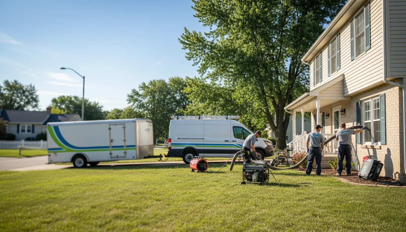 Flooded Basement Restoration And Cleanup With Repair in Berlin, ND near me